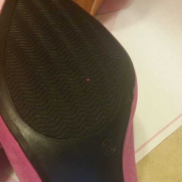 NEW PINK SLINGBACKS  STUNNING PINK !!! SIZE 9.5 - Picture 5 of 7